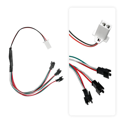 3 en 1/4 en 1 placa controladora para luces RGB