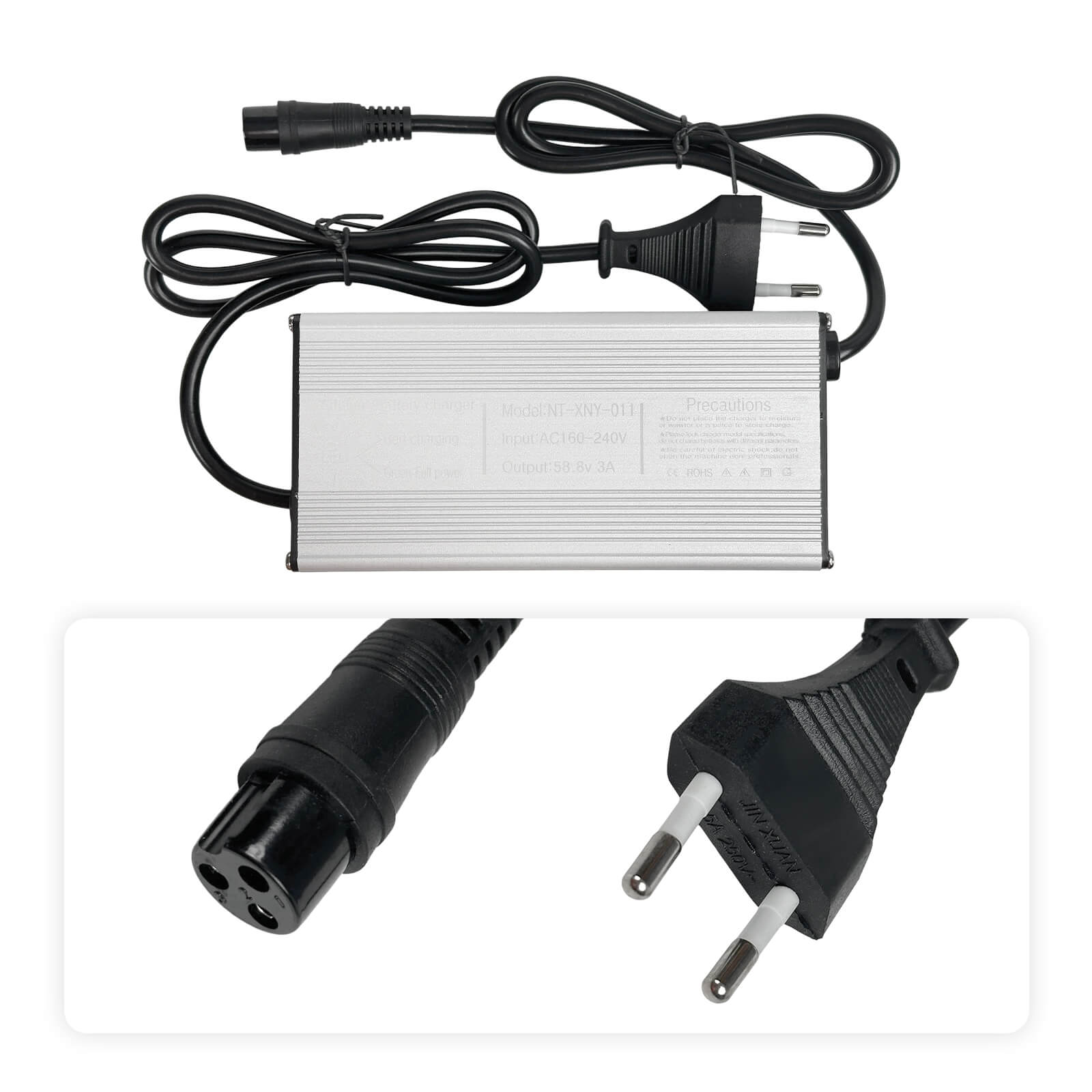 52V Charger for HALO KNIGHT T102/ T104 (old)/ T108 Electric Scooter