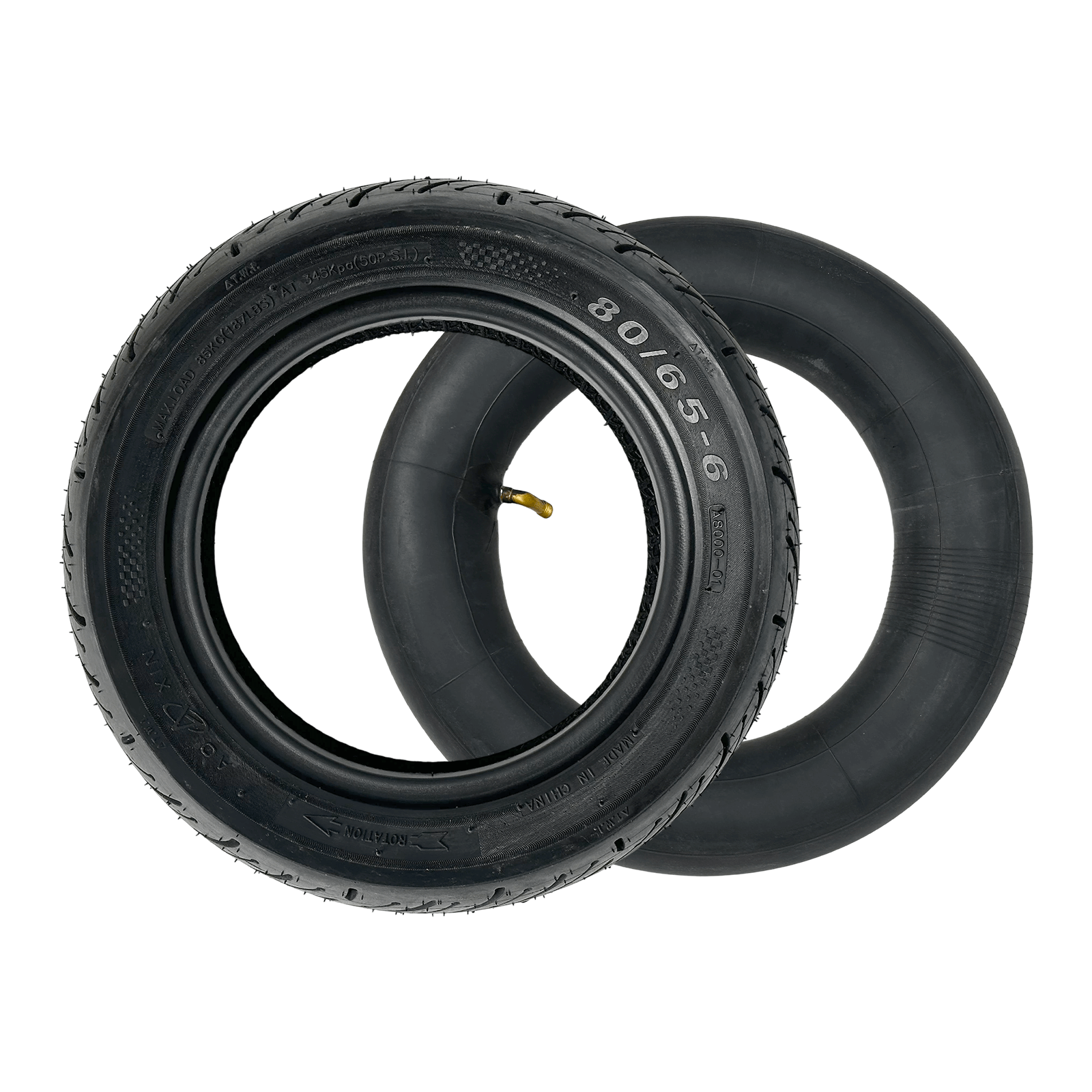 Tuovt 80/65-6  Inflatable Road Tire For T102/ T104/ T108