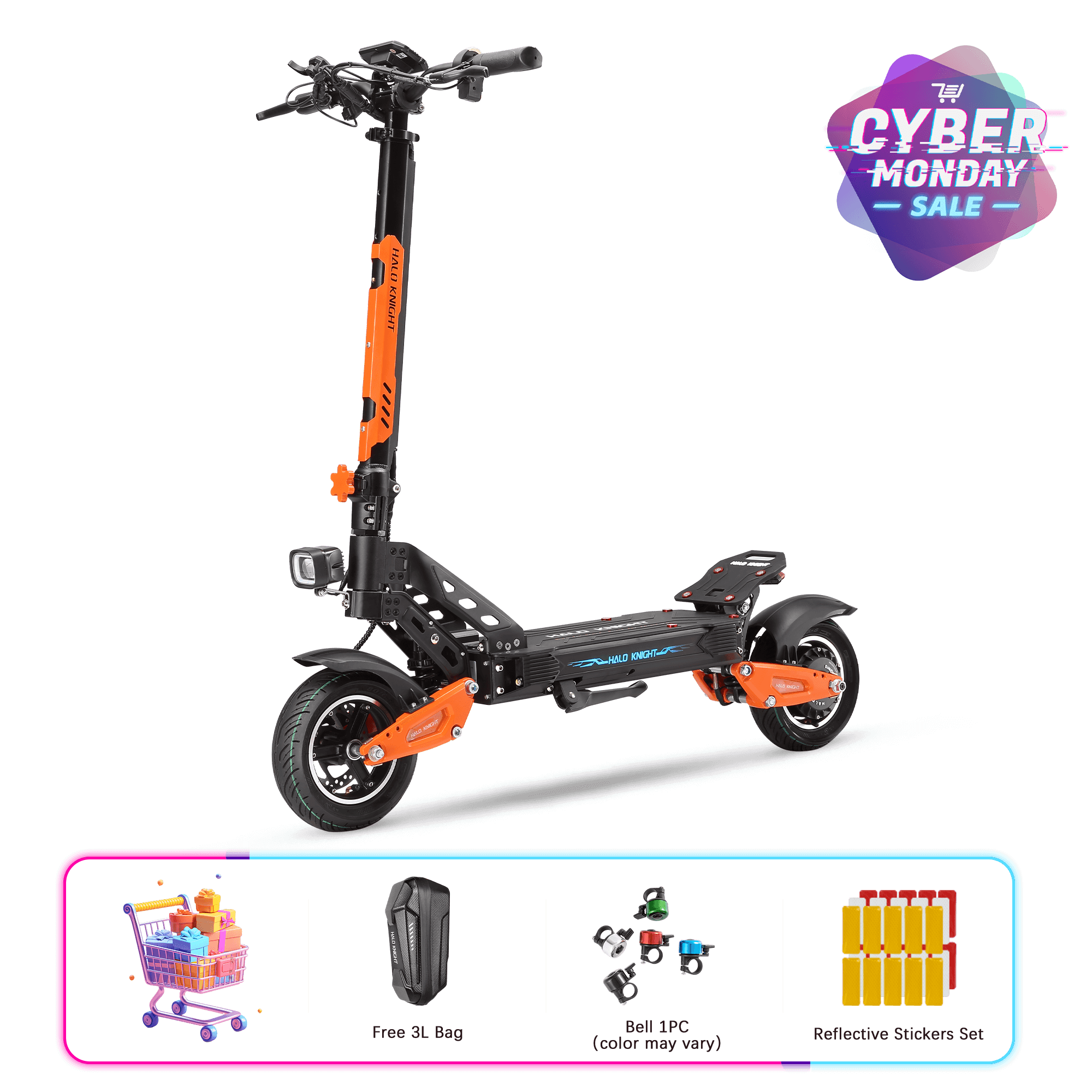 Halo Halo Knight T102 52V 1200W 21AH Electric