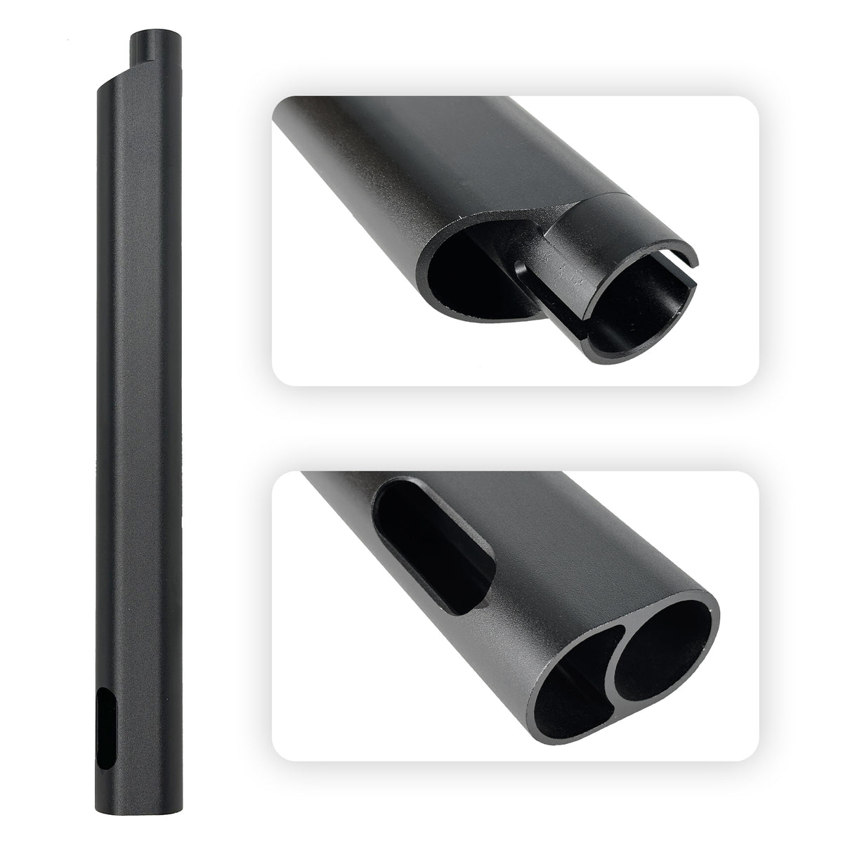 Pole vertical en métal externe pour Halo Knight E-Scooters