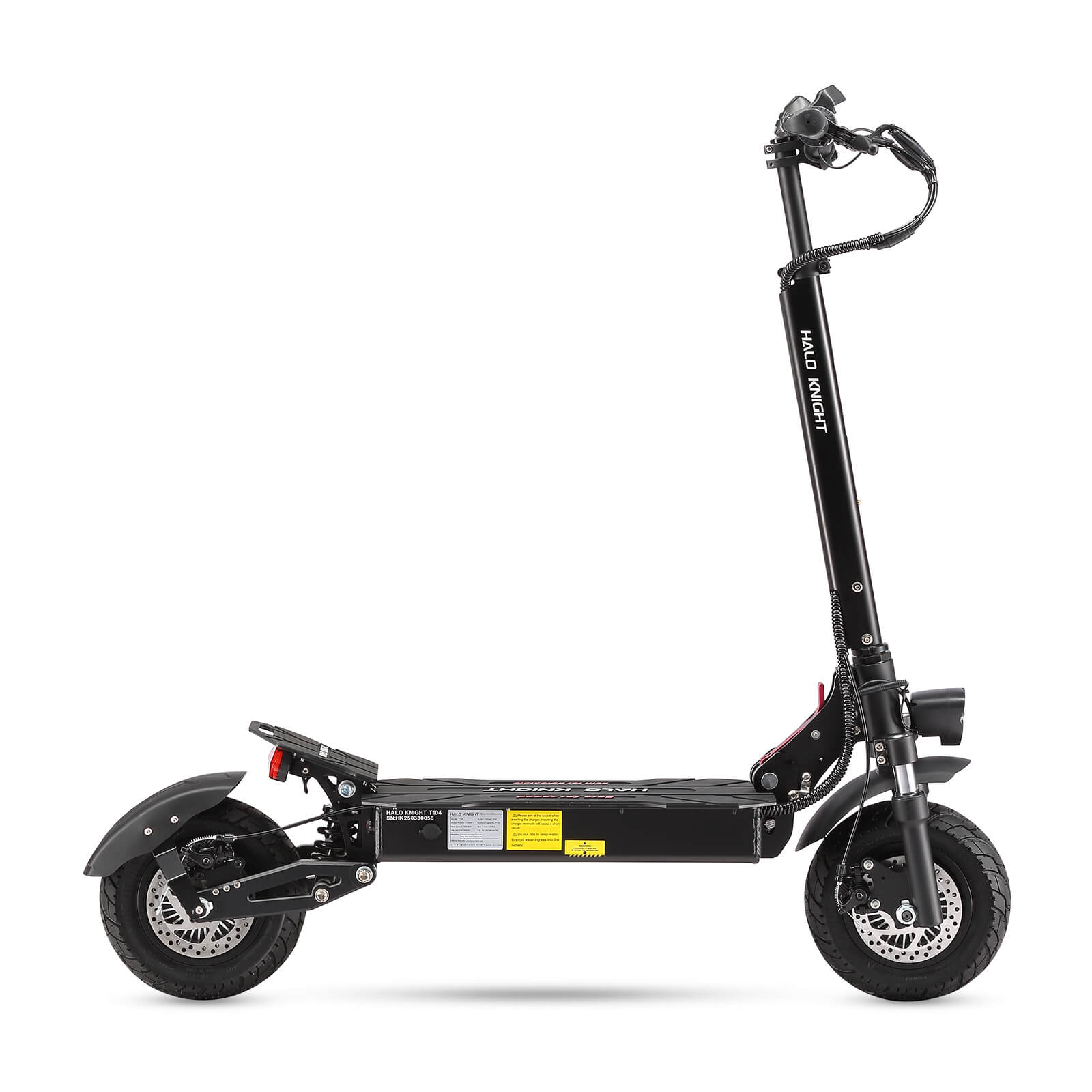 Halo Knight T104 (versión estadounidense) 52V 2400W 21AH Scooter eléctrico de doble motor