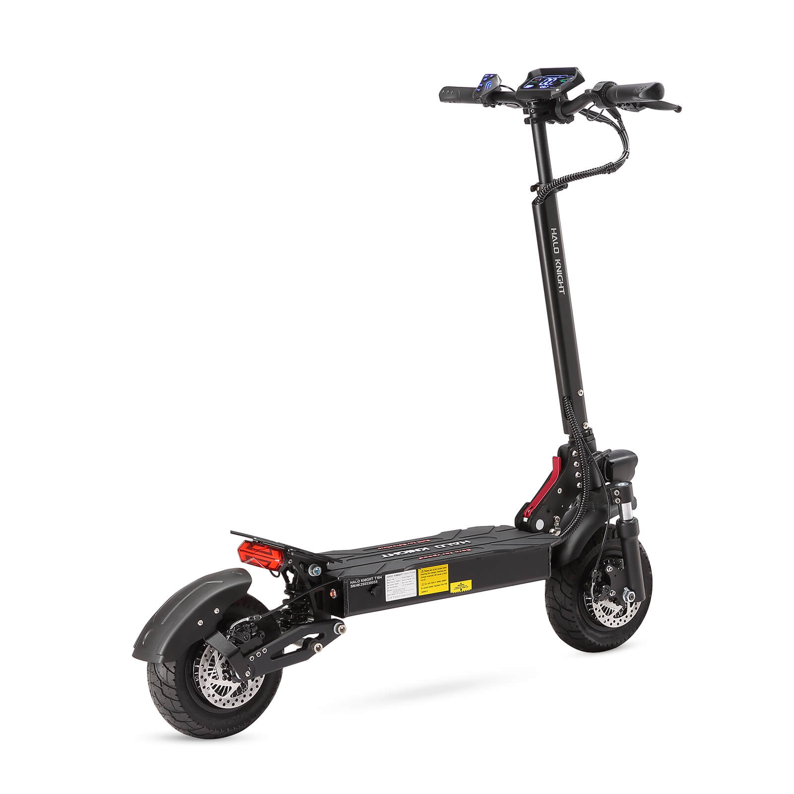 Halo Knight T104 (versión estadounidense) 52V 2400W 21AH Scooter eléctrico de doble motor