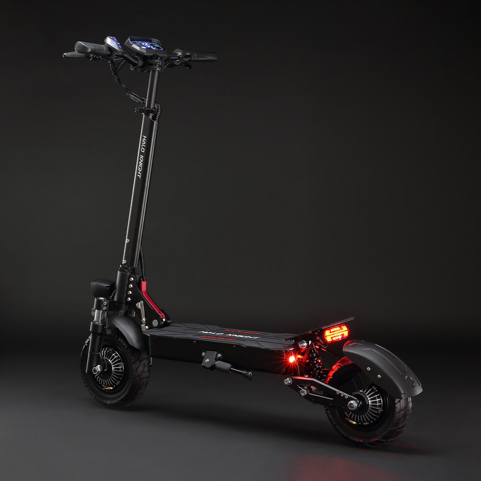 Halo Knight T104 (versión estadounidense) 52V 2400W 21AH Scooter eléctrico de doble motor