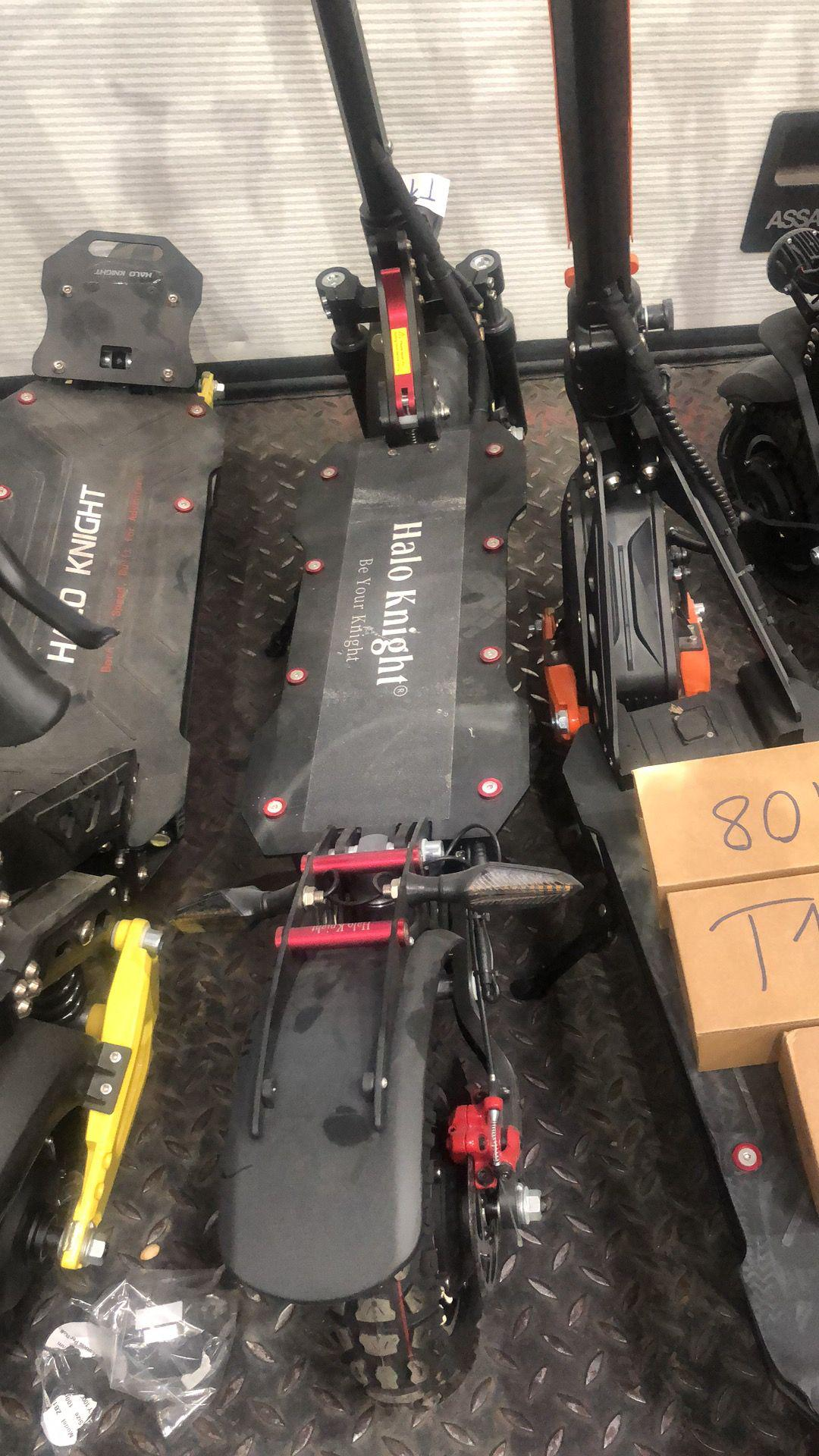 HALO KNIGHT T104 (2024) 52V 2000W 21Ah Dual Motor Electric Scooter- Official Demo Unit · Certified & Fully Tested