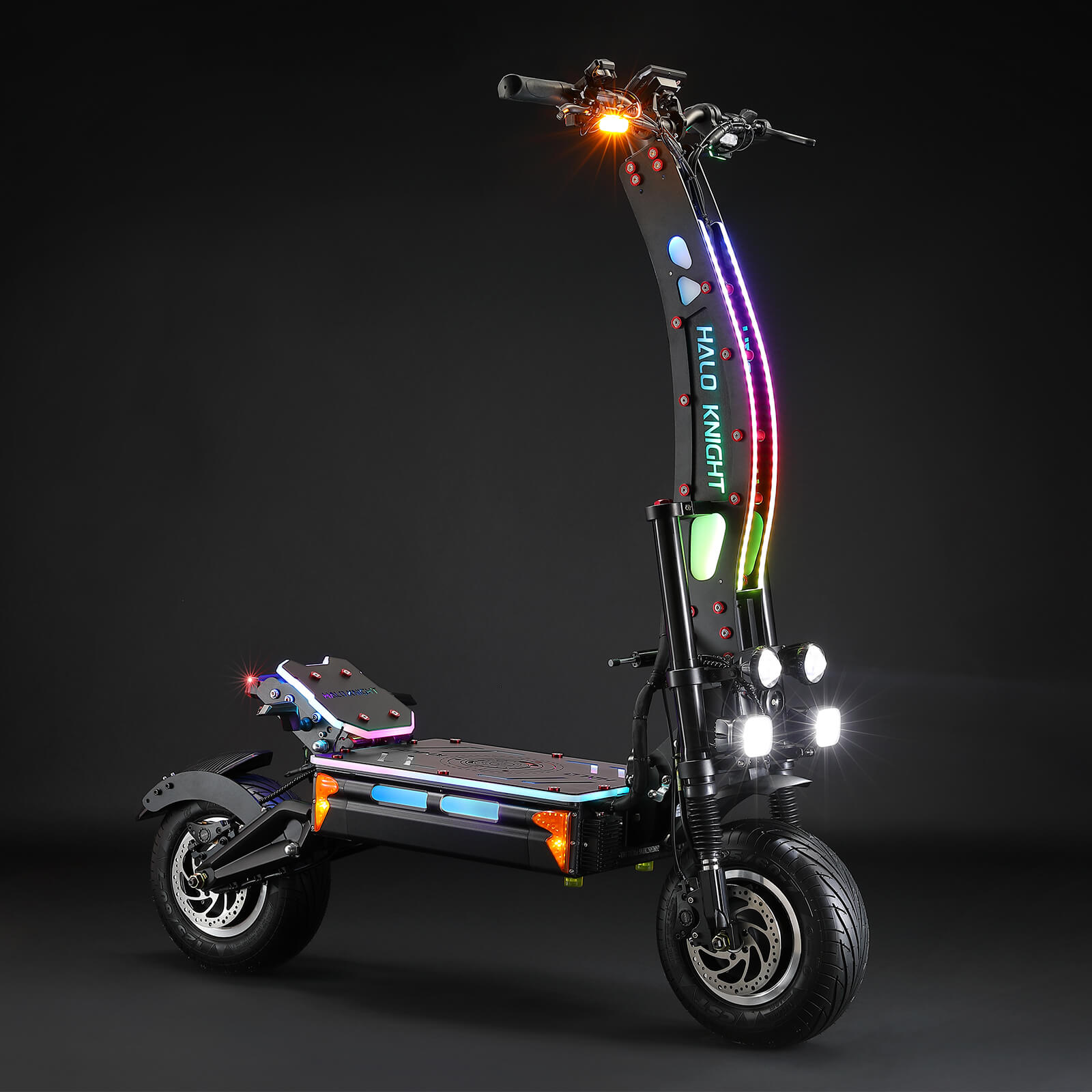 Halo Knight T107MAX 72V 8000W 50AH Dual Motor Electric Scooter