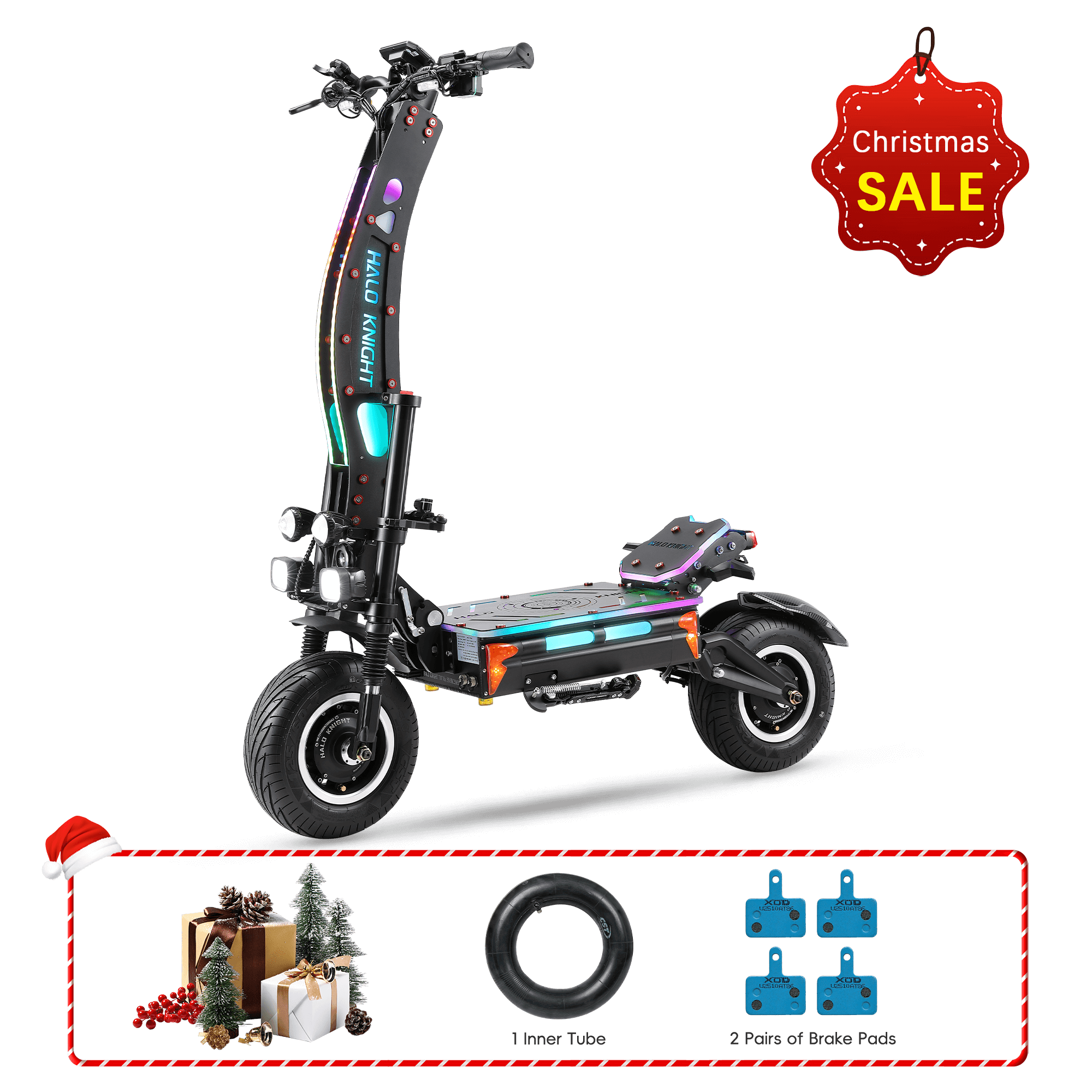 Halo Knight T107max 72V 8000 W 50AH Dual Motor Electric Skustra