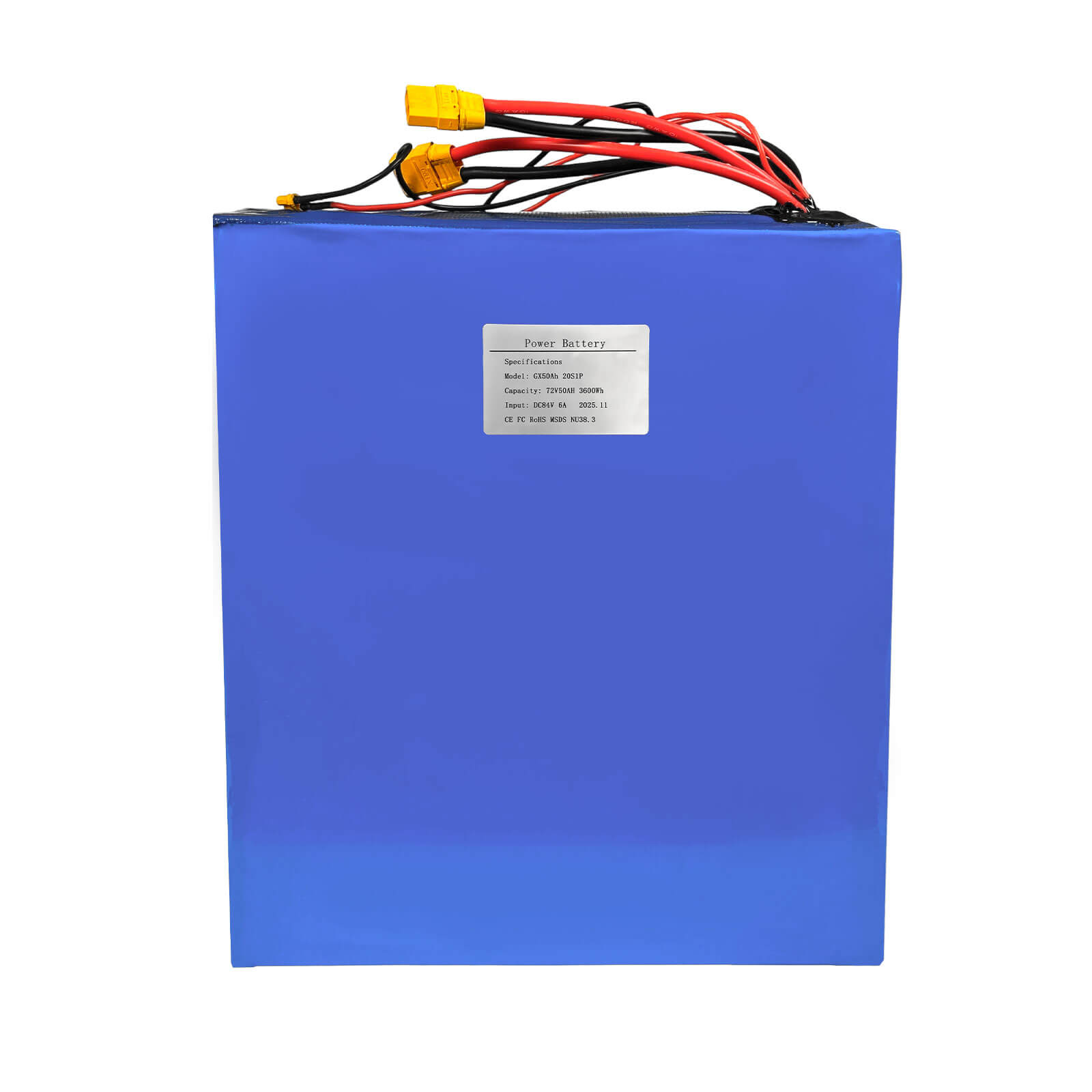 72V 50Ah Battery For HALO KNIGHT T107Max