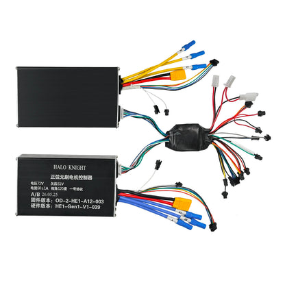 Yuinli 72V 60A Controller Compatible with LCD Display for HALO KNIGHT T107Max