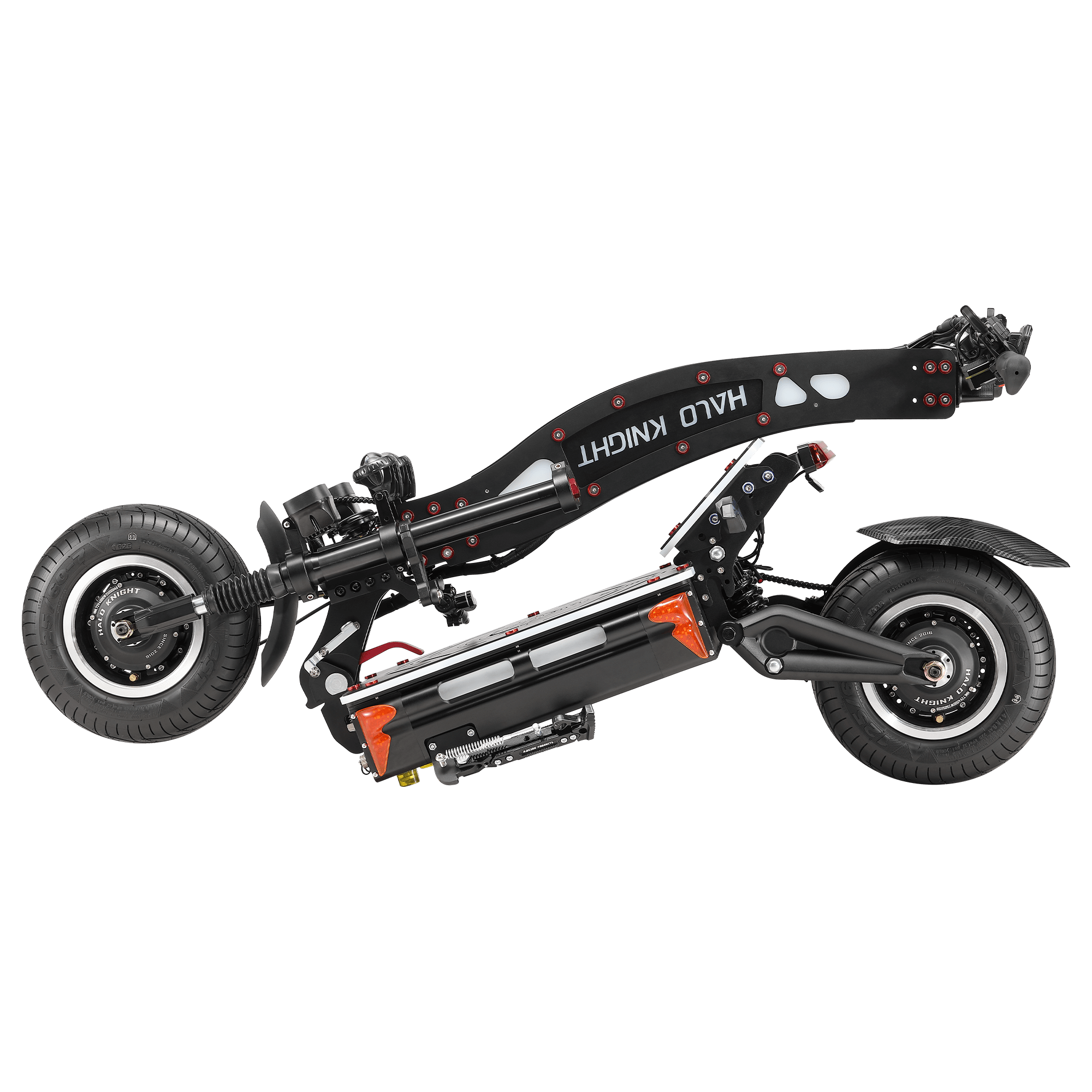 Halo Knight T107Max 72V 8000W 50AH Scooter eléctrico de motor dual