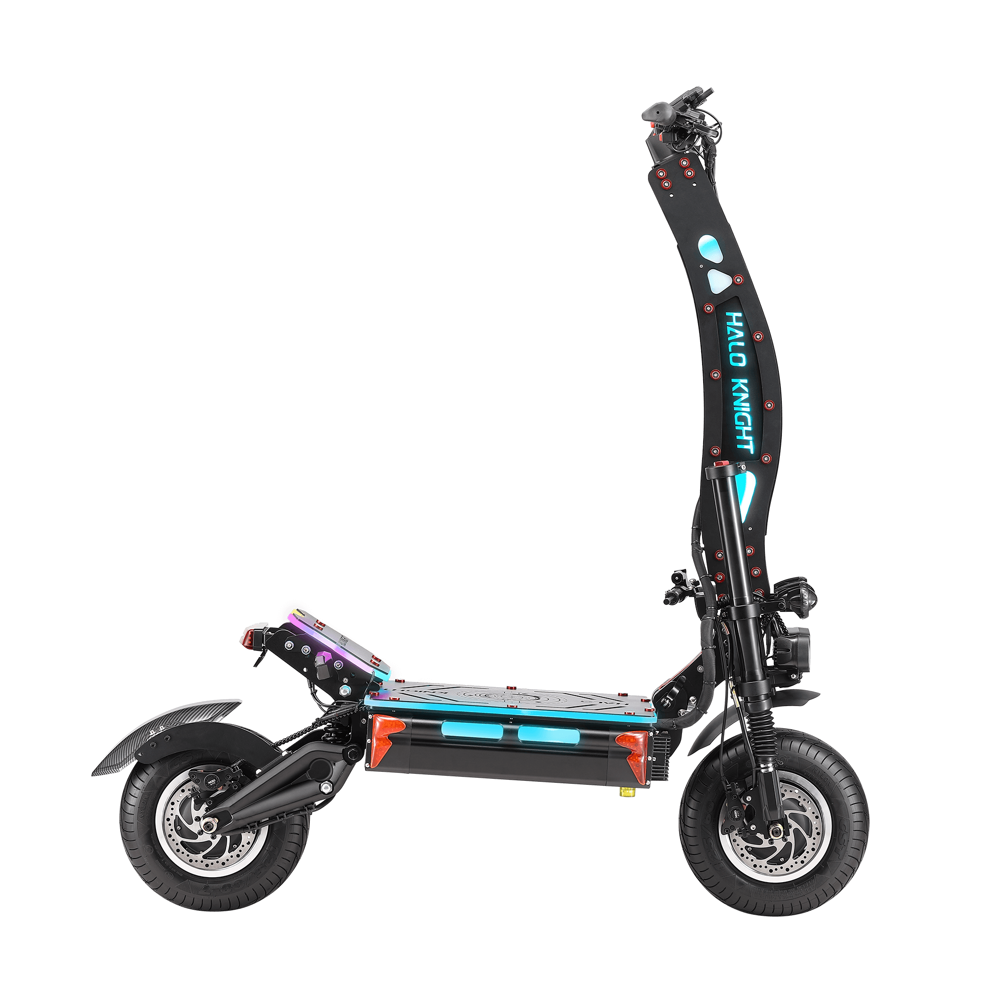 Halo Knight T107Max 72V 8000W 50AH Scooter eléctrico de motor dual