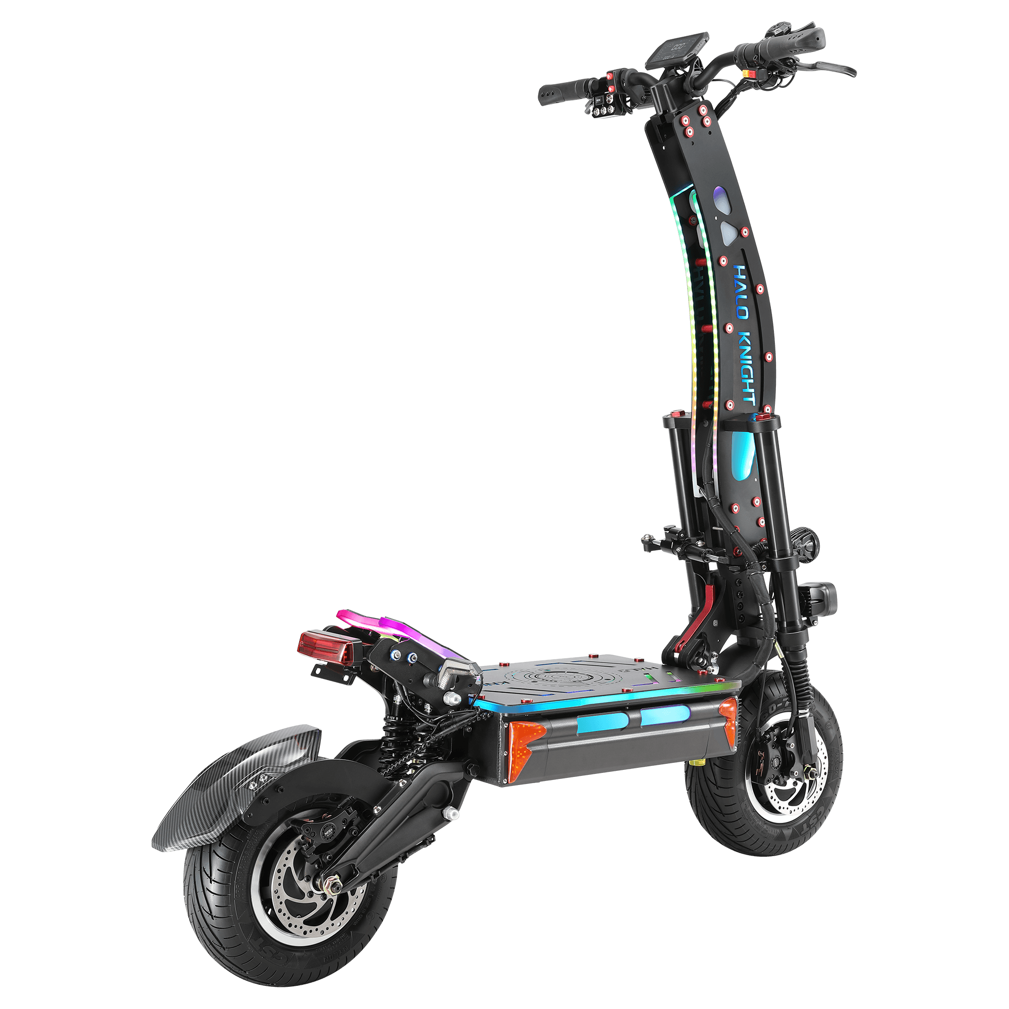 Halo Knight T107Max 72V 8000W 50AH Scooter eléctrico de motor dual