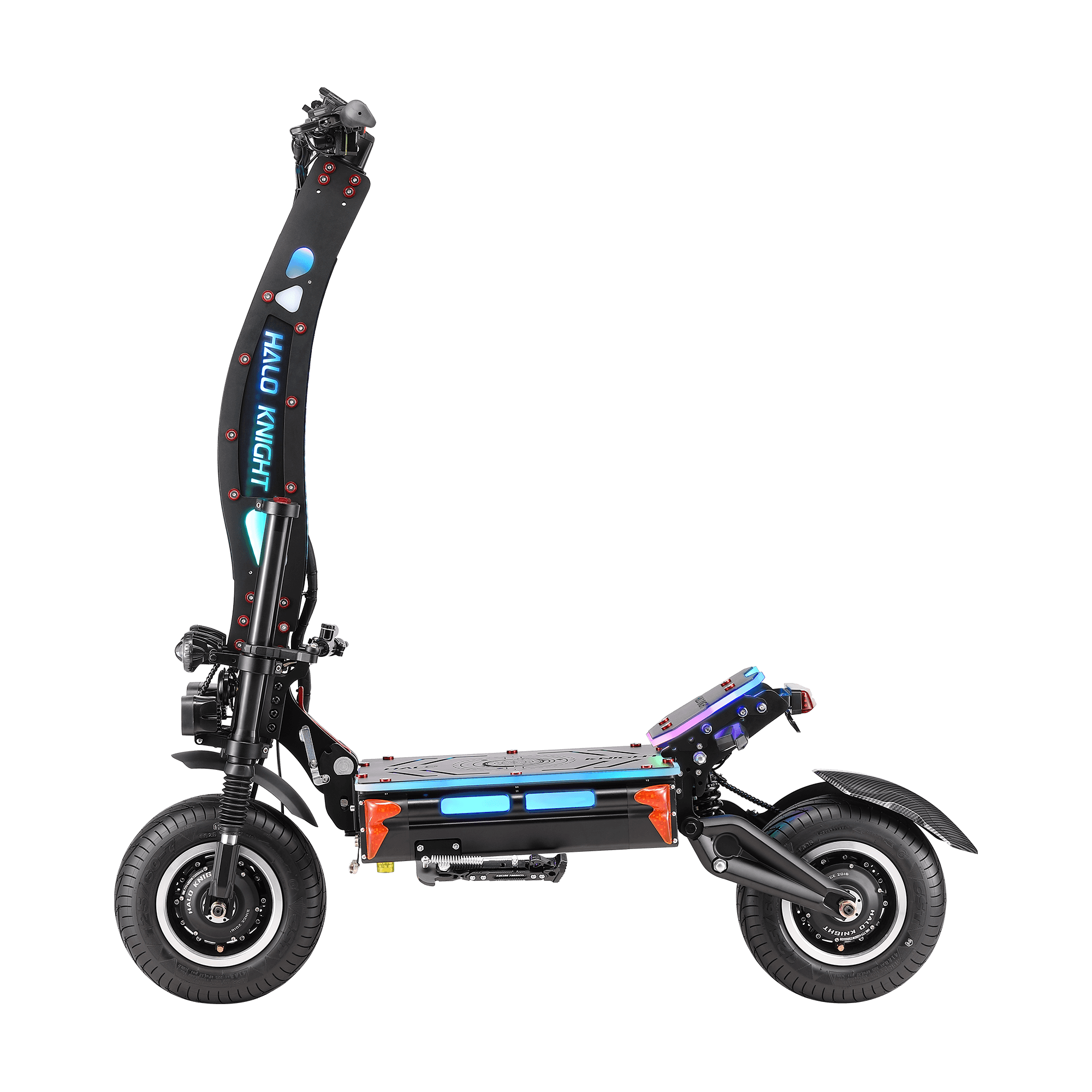 Halo Knight T107Max 72V 8000W 50AH Scooter eléctrico de motor dual