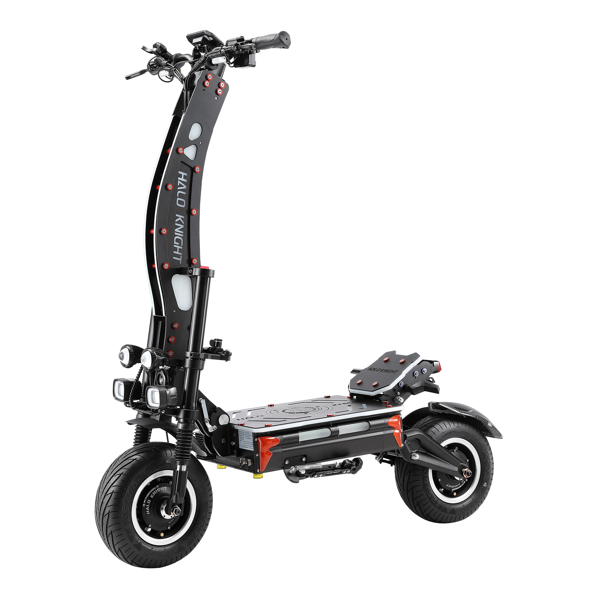 Halo Knight T107Max 72V 8000W 50AH Scooter eléctrico de motor dual