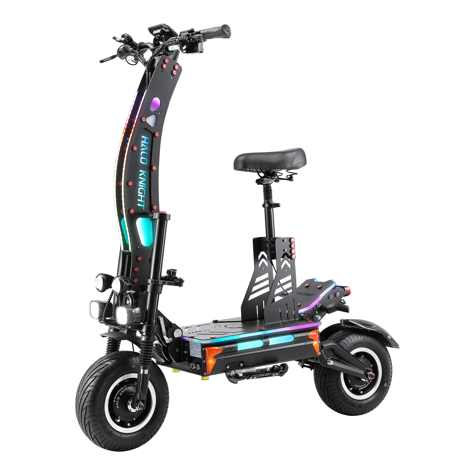 Halo Knight T107Max 72V 8000W 50AH Scooter eléctrico de motor dual