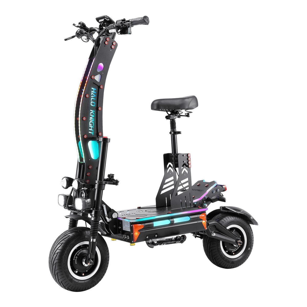 Halo Knight T107Max 72V 8000W 50AH Scooter eléctrico de motor dual