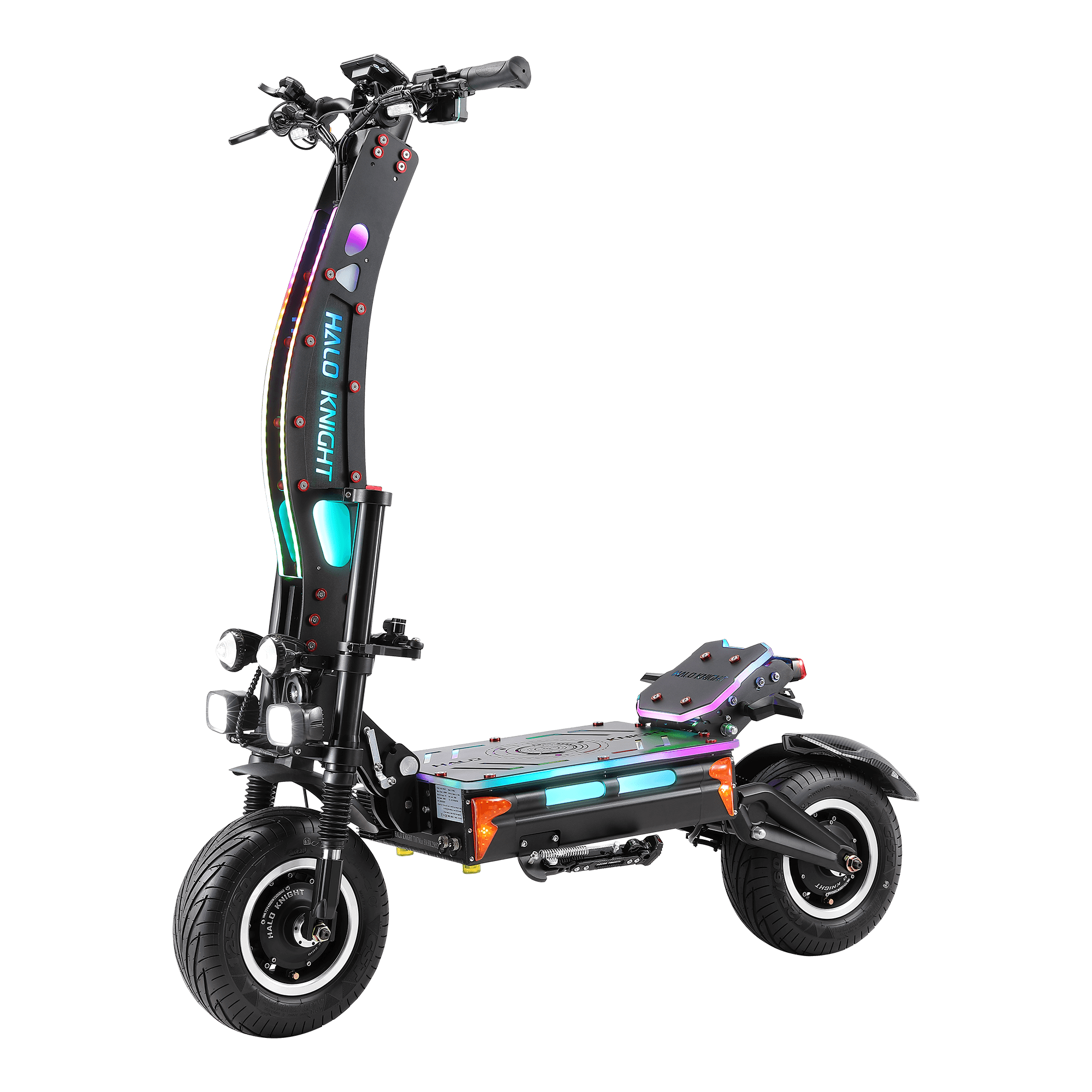 Halo Knight T107Max 72V 8000W 50AH Scooter eléctrico de motor dual