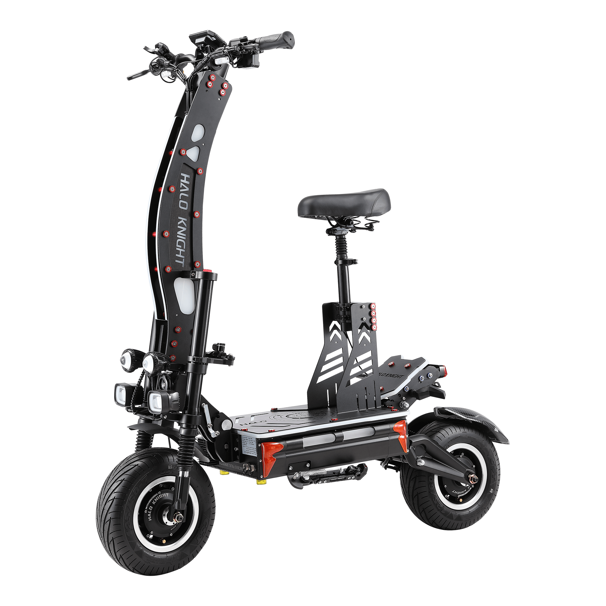 Halo Knight T107Max 72V 8000W 50AH Scooter eléctrico de motor dual