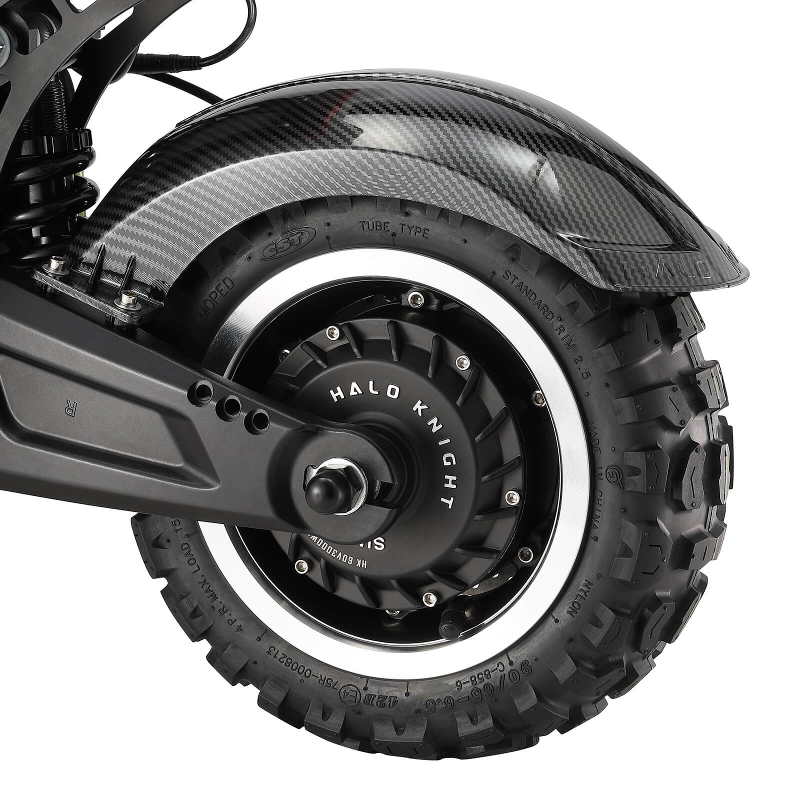 HALO KNIGHT T107Pro 60V 6000W 38.4Ah Dual Motor Electric Scooter (US Version)