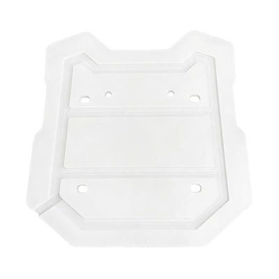 Placa de reposapiés trasera de acrílico para HALO KNIGHT T107Pro (solo modelos anteriores a 2025)