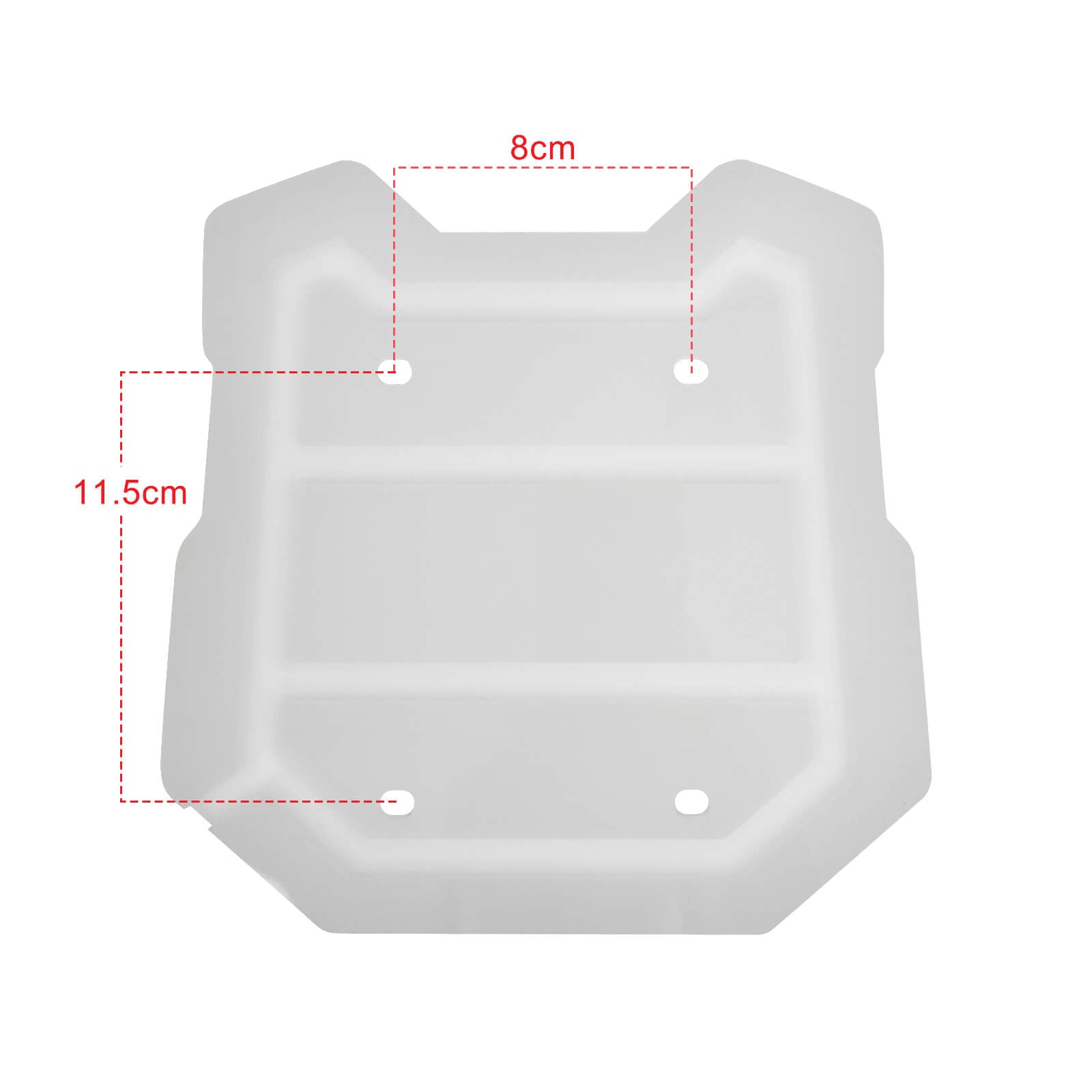 Acrylic Rear Footrest Plate for HALO KNIGHT T107Pro