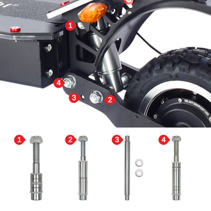 Screws for HALO KNIGHT T107Pro (Old Version) Swing Arm & Upper Rear Shock