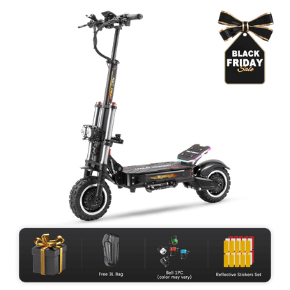 HALO KNIGHT T107Pro 60V 6000W 38.4Ah Dual Motor Electric Scooter