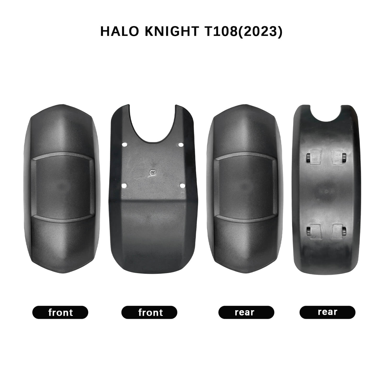 Mudguard Set for HALO KNIGHT T108 (2023) – Front & Rear Options