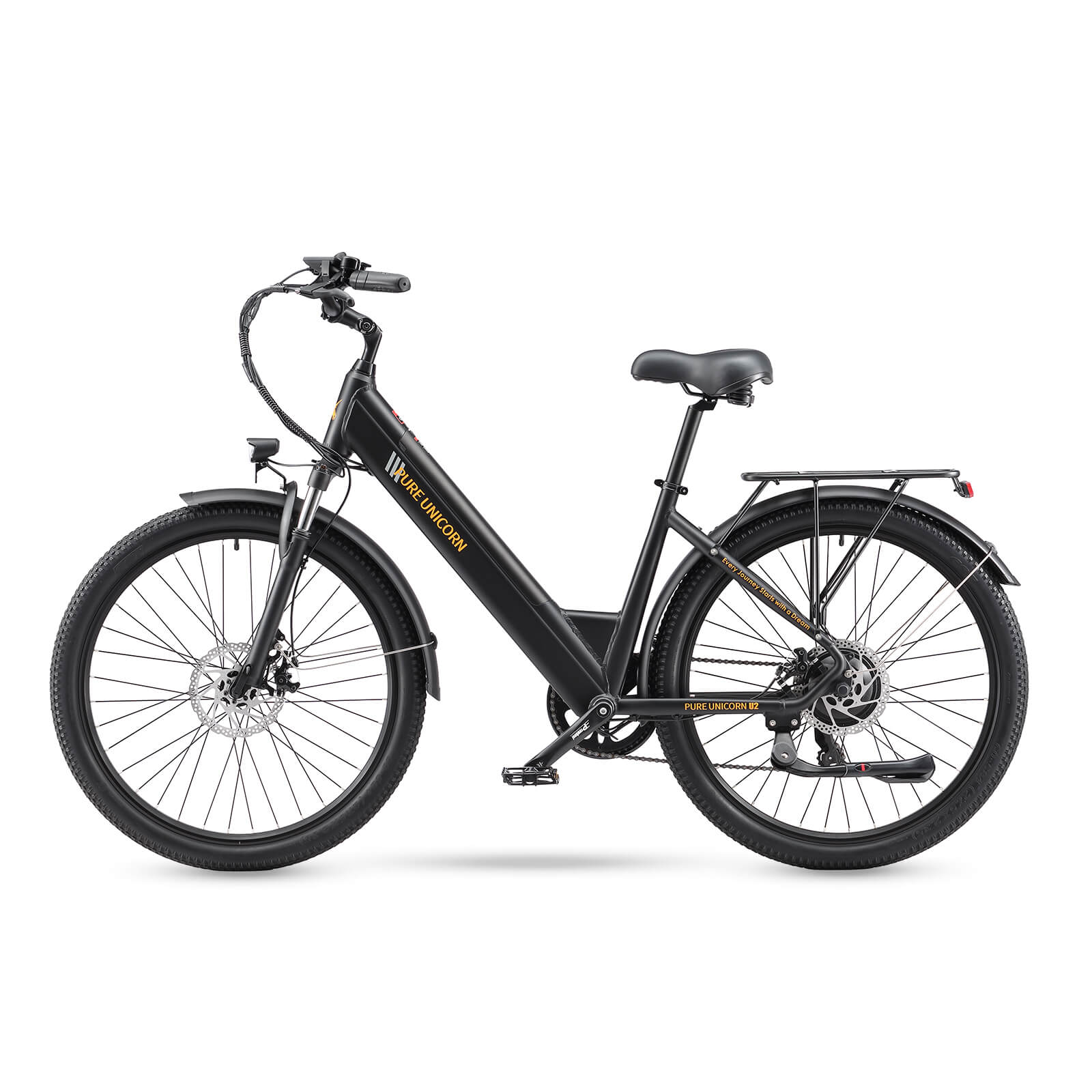 PURE UNICORN U2 48V 750W 12.8Ah Electric Bike - Limited Free Gifts