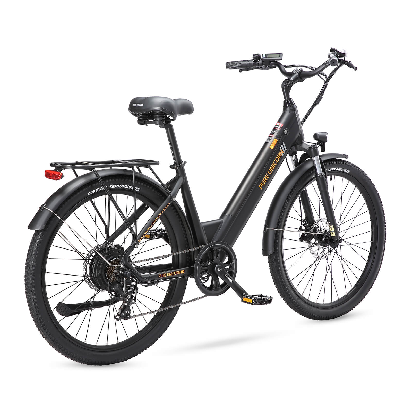 PURE UNICORN U2 48V 750W 12.8Ah Electric Bike - Limited Free Gifts
