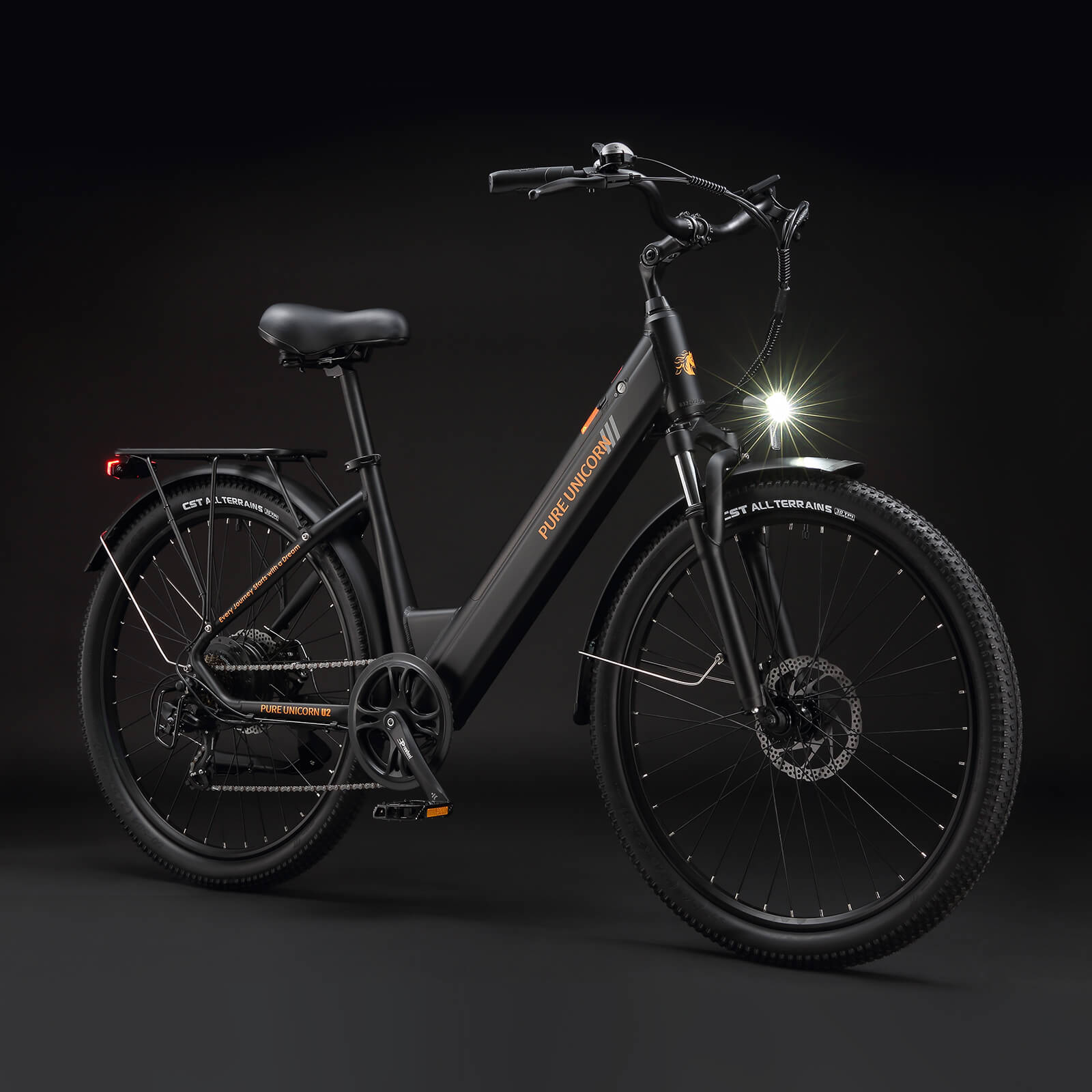 PURE UNICORN U2 48V 750W 12.8Ah Electric Bike - Limited Free Gifts