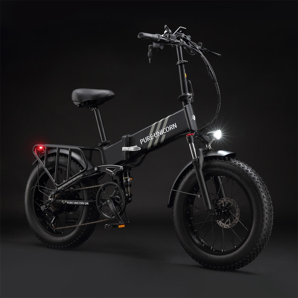 PURE UNICORN U4 48V 1000W 15Ah Electric Bike – Limited Free Gift Set