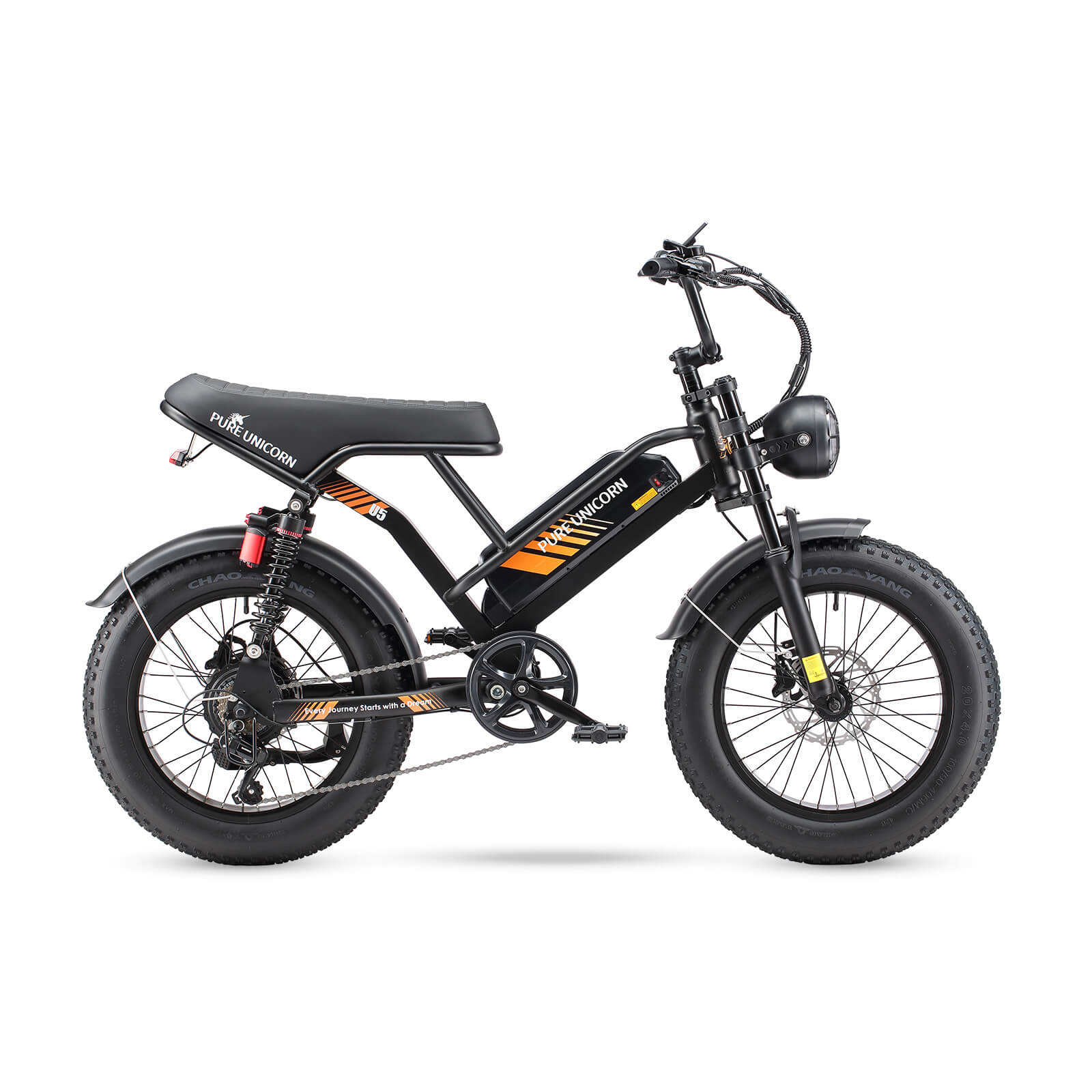 PURE UNICORN U5 Moped E-Bike 1000W 19.2Ah – Limited Free Gifts