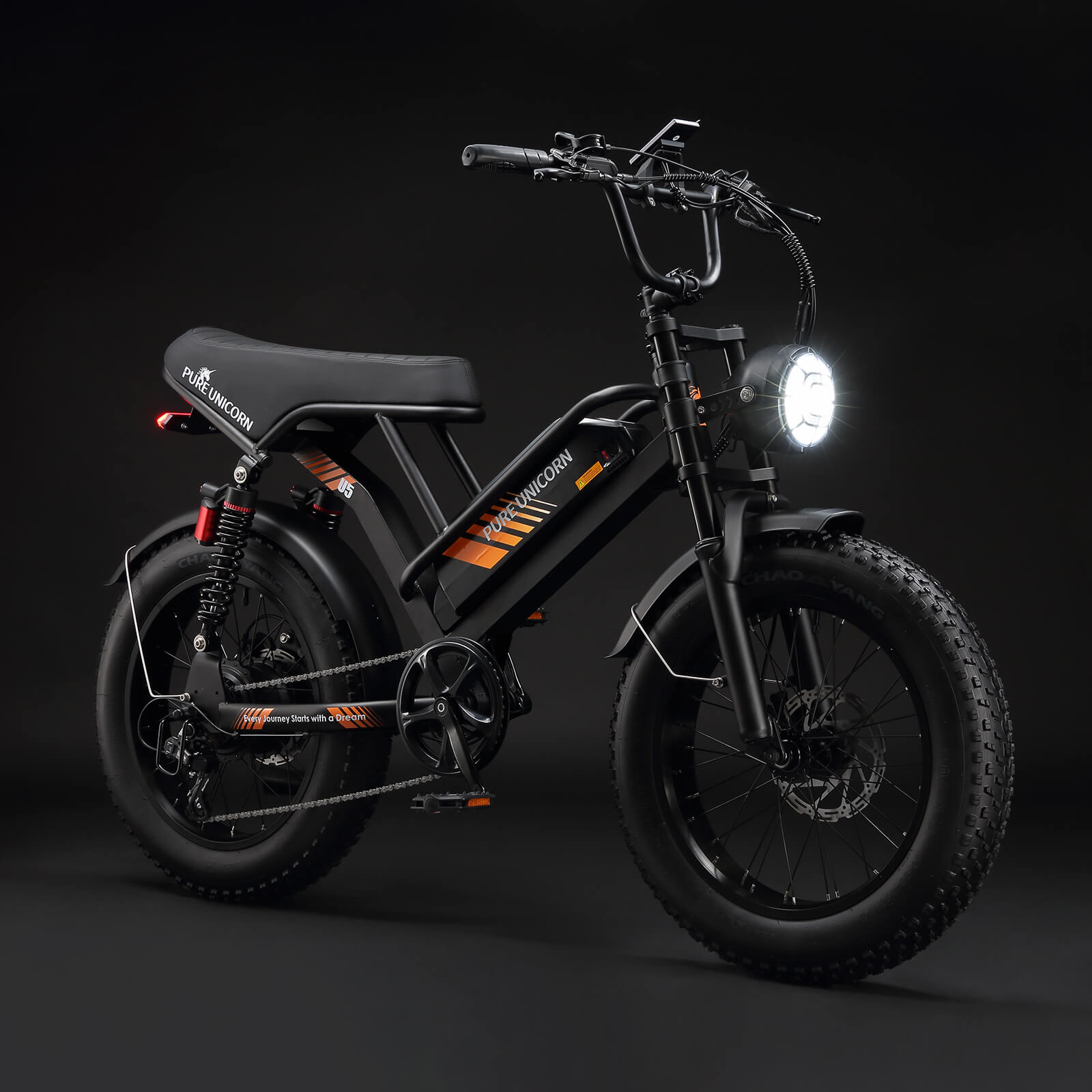 PURE UNICORN U5 Moped E-Bike 1000W 19.2Ah – Limited Free Gifts