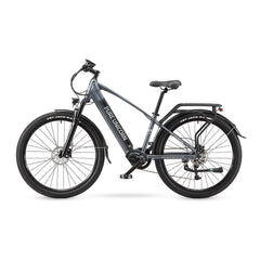 PURE UNICORN U6 48V 500W Mid-Drive Electric Bike for Urban Commute & Climbing Power