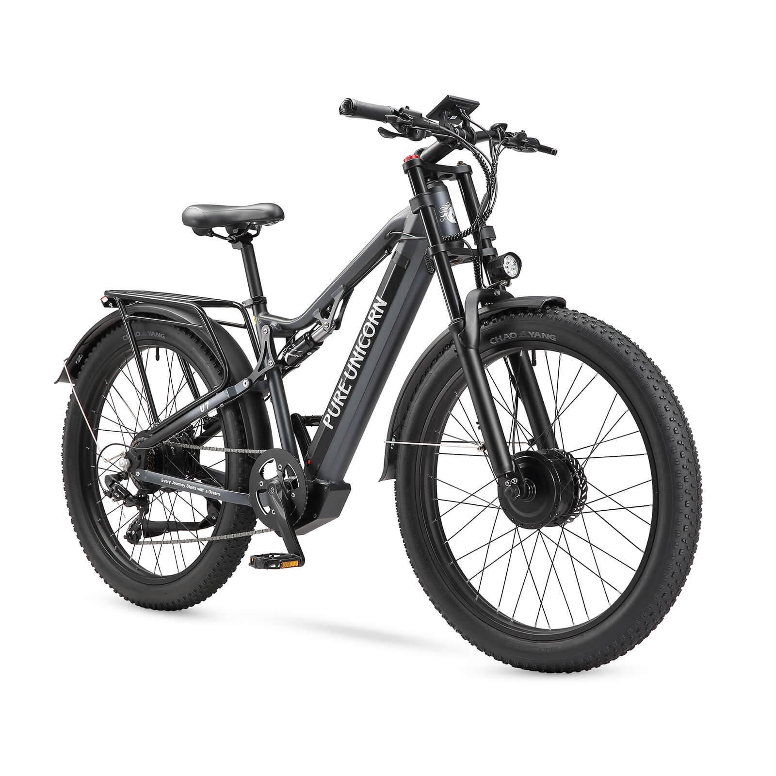 PURE UNICORN U7 48V 2000W 19.2Ah Dual Motor Electric Bike