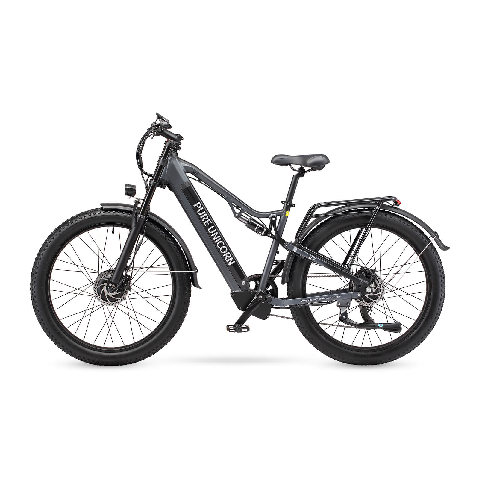 PURE UNICORN U7 48V 2000W 19.2Ah Dual Motor Electric Bike