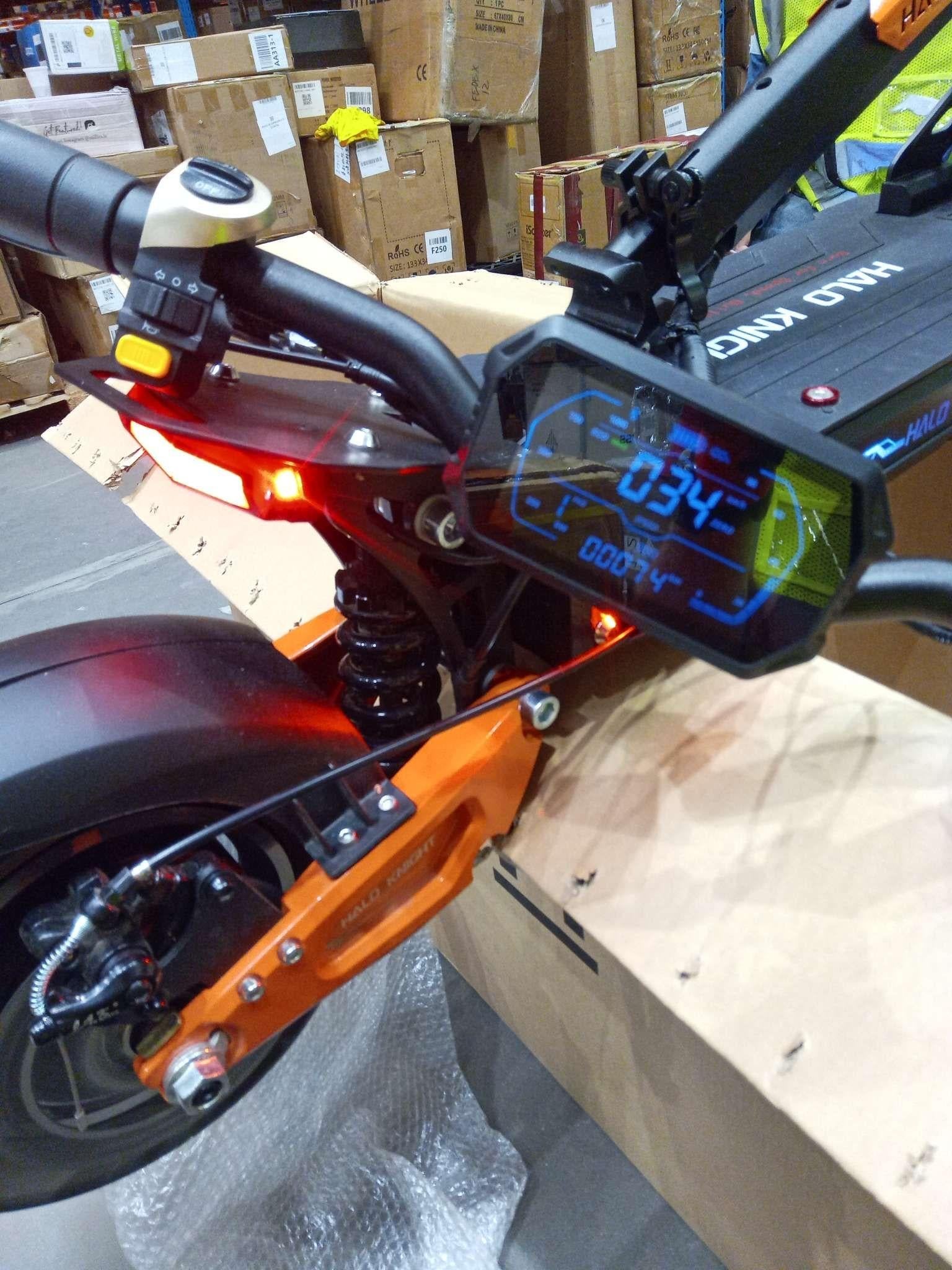 HALO KNIGHT T102 52V 1200W 21Ah E Scooter- Official Demo Unit · Certified & Fully Tested