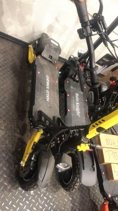 HALO KNIGHT Trotinete Elétrica T102Pro 2 x 52V 1200W 28.8Ah - Unidade de Demonstração Oficial · Certificado e Totalmente Testado