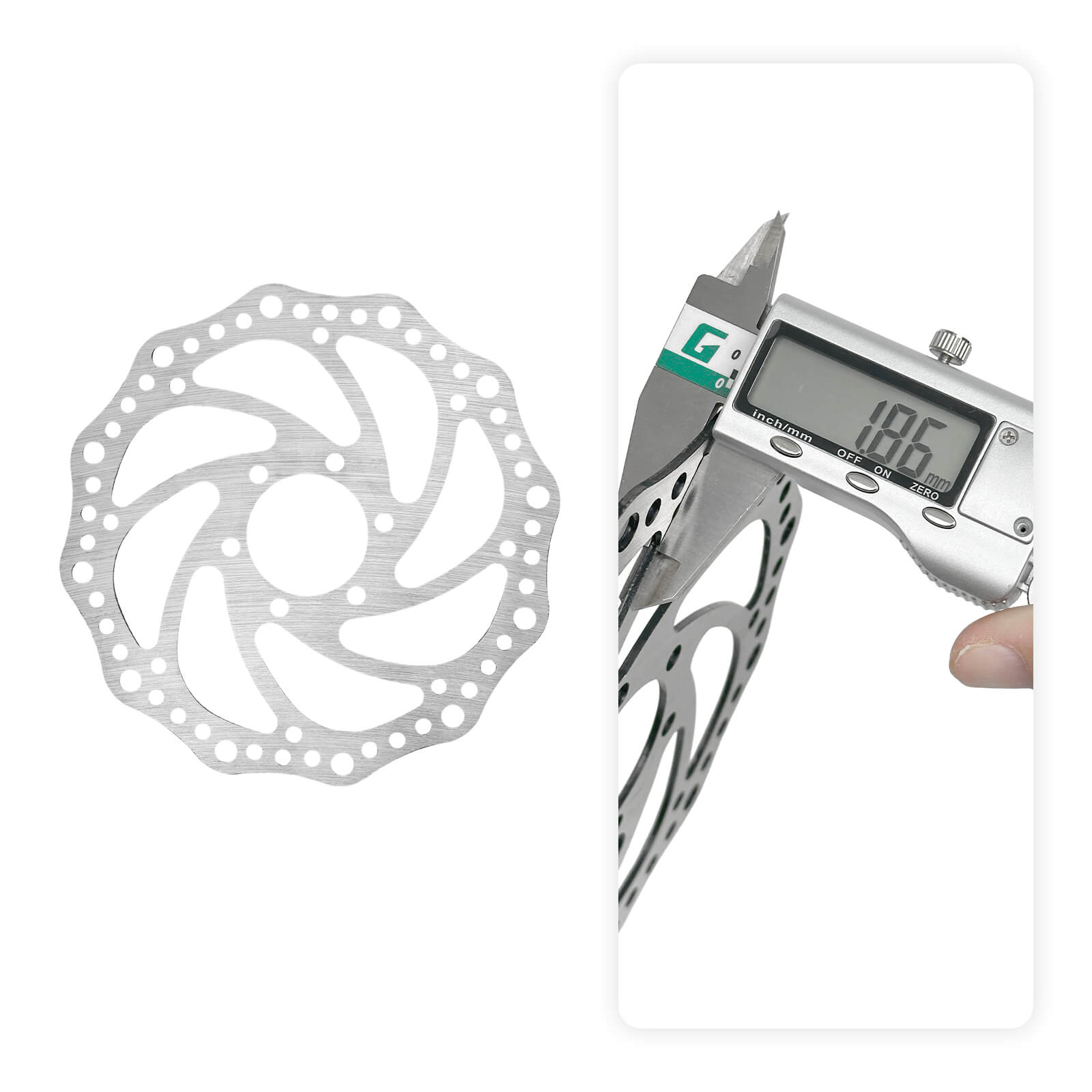 Disco de freio para scooters elétricas Halo Knight