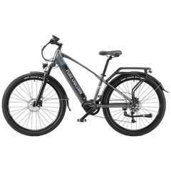 PURE UNICORN U6 48V 500W Mid-Drive Electric Bike for Urban Commute & Climbing Power