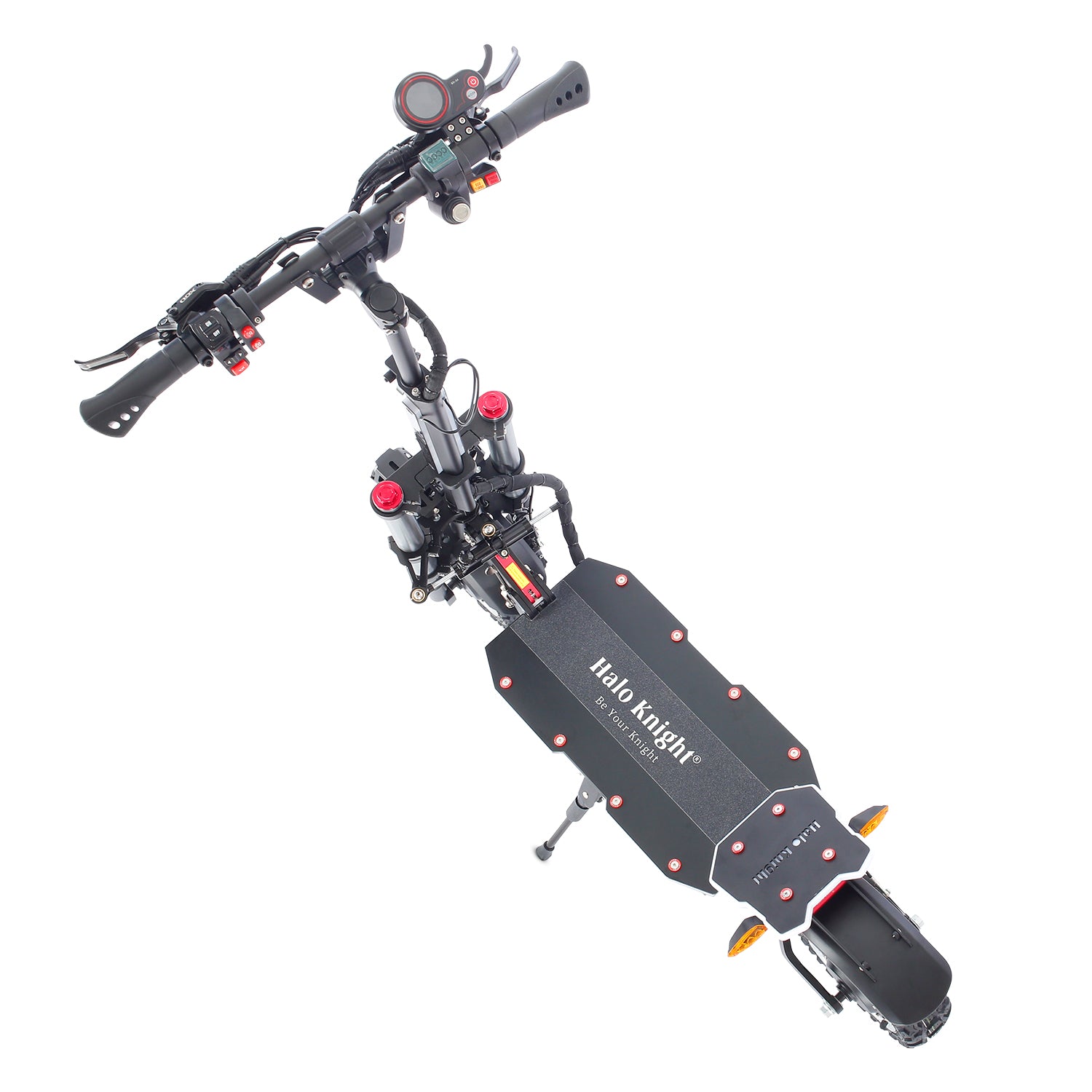 Halo Knight T107PRO 60V 6000W 38.4AH Scooter elétrico de motor duplo